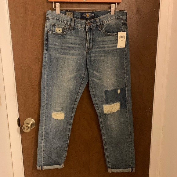 Lucky Brand Sienna Slim Boyfriend Outlet Jeans - Picture 1 of 5
